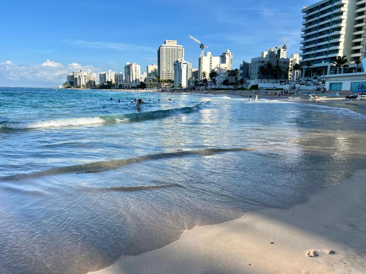 Condado Beachfront Tantra Apartment Сан-Хуан Экстерьер фото