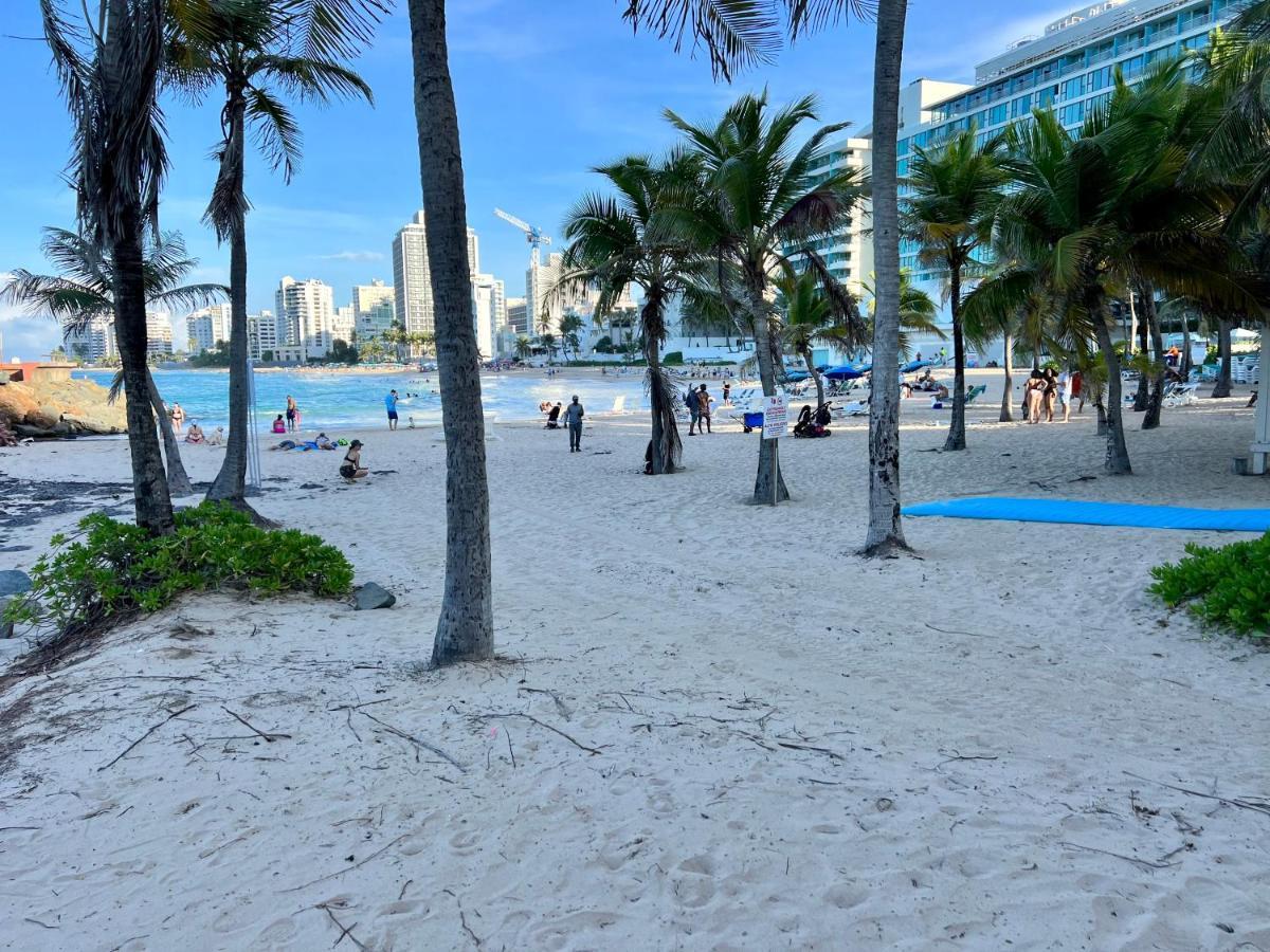 Condado Beachfront Tantra Apartment Сан-Хуан Экстерьер фото