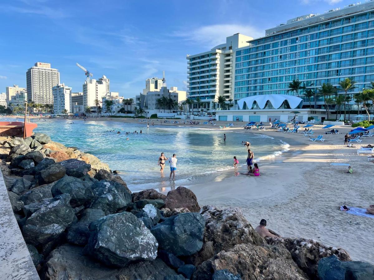 Condado Beachfront Tantra Apartment Сан-Хуан Экстерьер фото