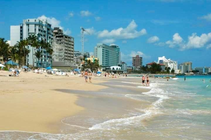 Condado Beachfront Tantra Apartment Сан-Хуан Экстерьер фото
